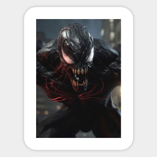 Dark Fantasy Venom Demon Sticker